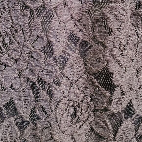 Beige by Eci Women's Royal Blue Dress w/ Lace Overlay Plus Size 14 - Picture 3 of 7